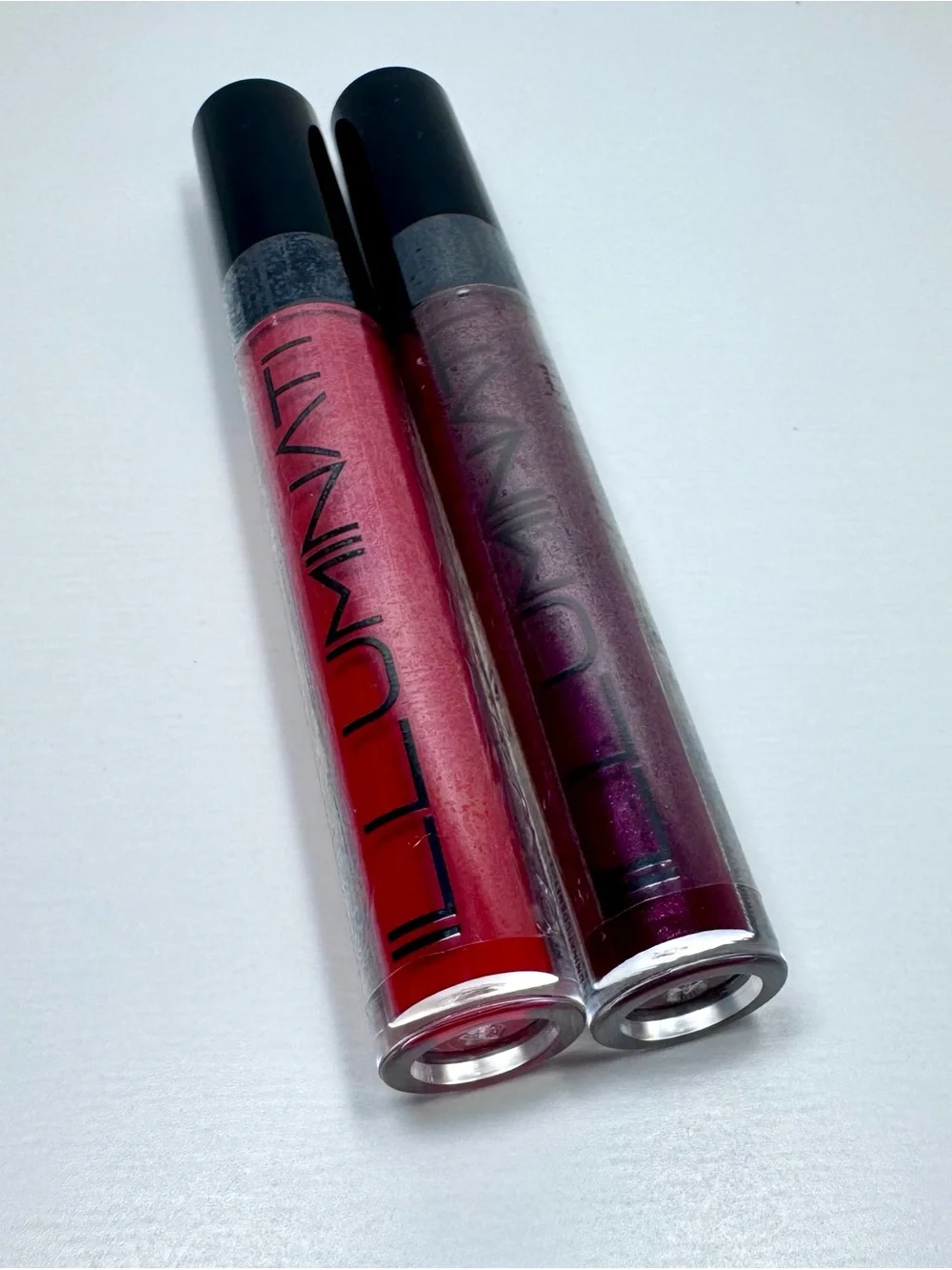 Illuminati Lip Bundle - Red & Deep Plum Shades Lilich and Adonis NEW!